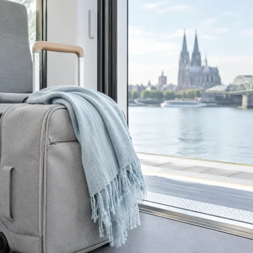 Mit der idealen Zugverbindung nach Köln Hauptbahnhof zum perfekten Hotel rund um Dom und Rhein