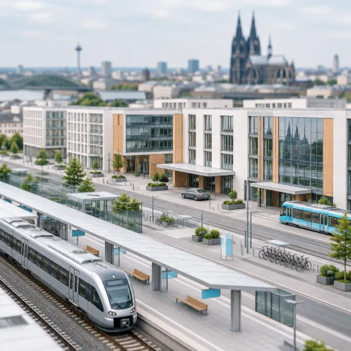 Köln Bonn Airport: elegante Anreise in die Stadt und beste Hotellage rund um Dom und Hauptbahnhof